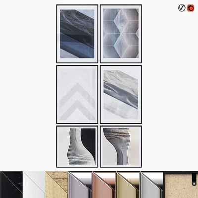 Poster Set "Abstracts" — Descargar