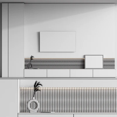 TV wall 02 — Ver 5
