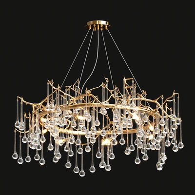 Droplight Chandelier by OasisLamps — Ver 4
