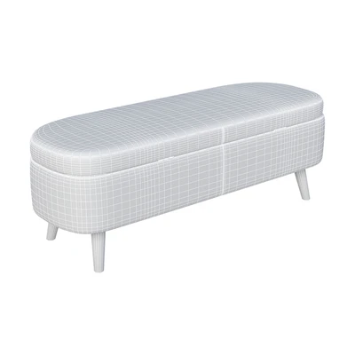 Lulu Ottoman Bench — Ver 4