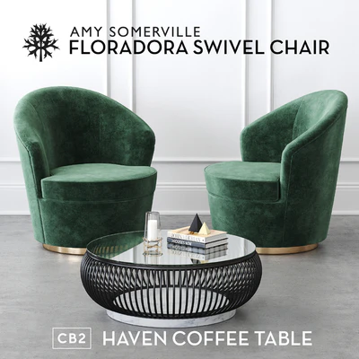 Floradora Swivel chair — Ver 1