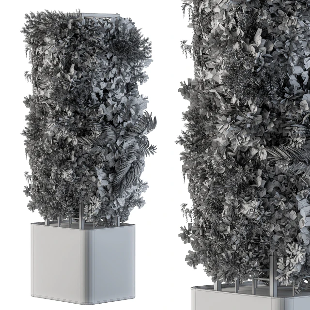Outdoor Plant Box - Vertical Garden 02 — Descargar