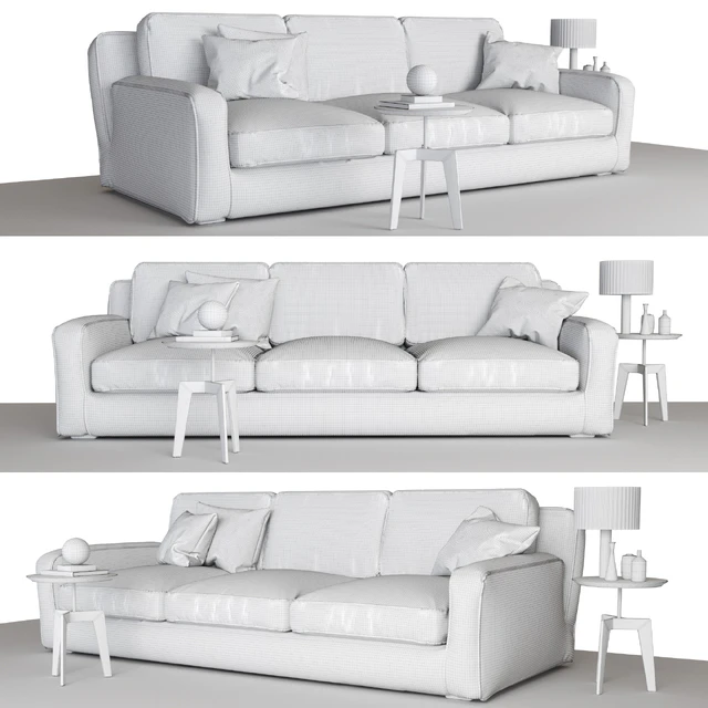 Sofa Hector from Meridiani — Descargar
