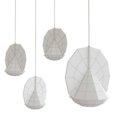 Scandlight Oanez Chandelier (low poly) — Ver 2