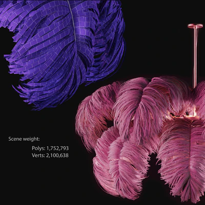 Feather Modern Chandeliers — Вид 5