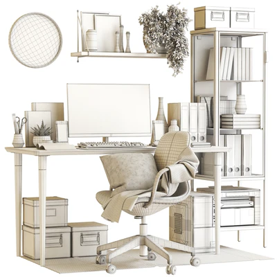 IKEA office workplace 115 — Ver 3