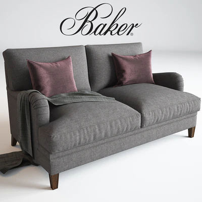 Baker, Churchill Loveseat No. 6121L, Michael S Smith — Ver 1