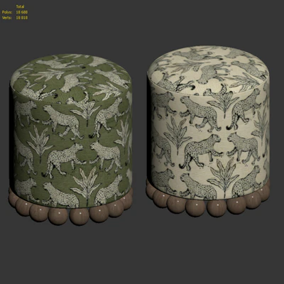 Pouf Ella from Candelabra Home — View 5