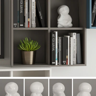 Комбинация настенных шкафов Экет Ikea. — Вид 3