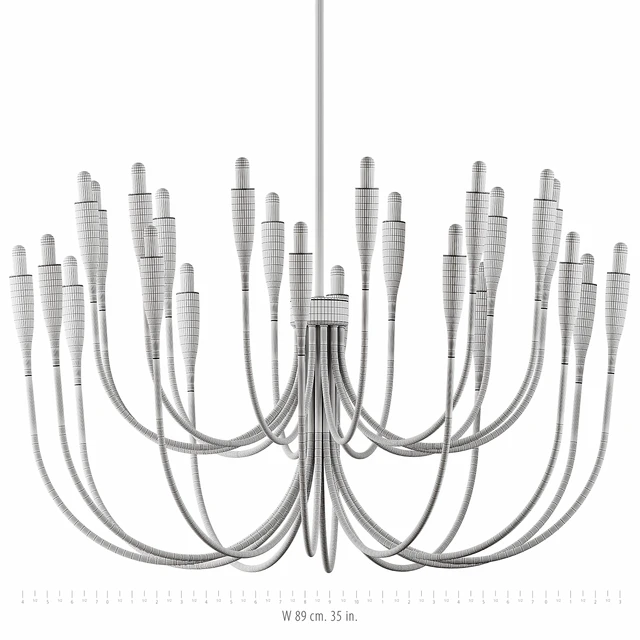 Liona Brass Candelabra Chandelier Light — Descargar