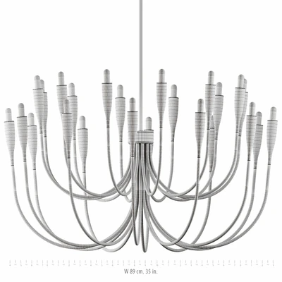 Liona Brass Candelabra Chandelier Light — Ver 5