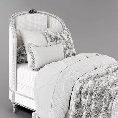 Aveline bed, Restoration Hardware — Вид 3