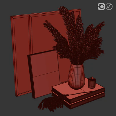 Decor set 20 Pampas grass — Вид 3