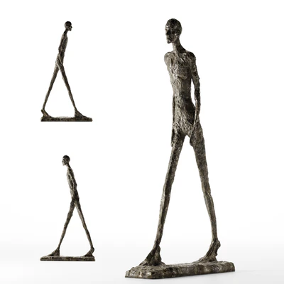 Alberto Giacometti, WALKING MAN I — Ver 1