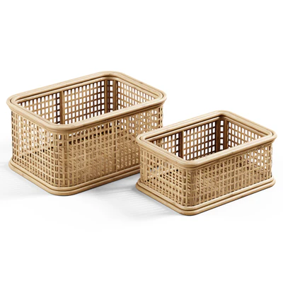 Zara Home - The wicker rattan basket — Вид 5