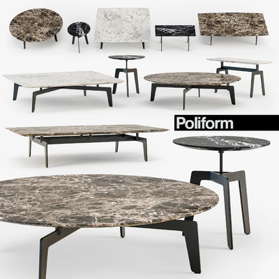 Poliform Tribeca coffee table set — Вид 1