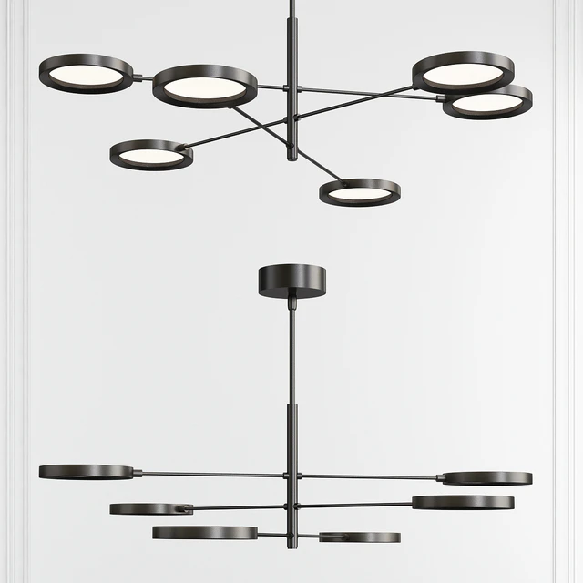 Spectica Black 120 Volt Chandelier by Tech Lighting — Descargar
