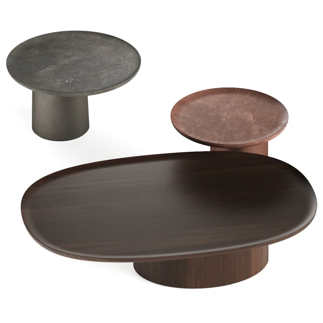 Molteni & C. Louisa Coffee & Side Tables — Скачать