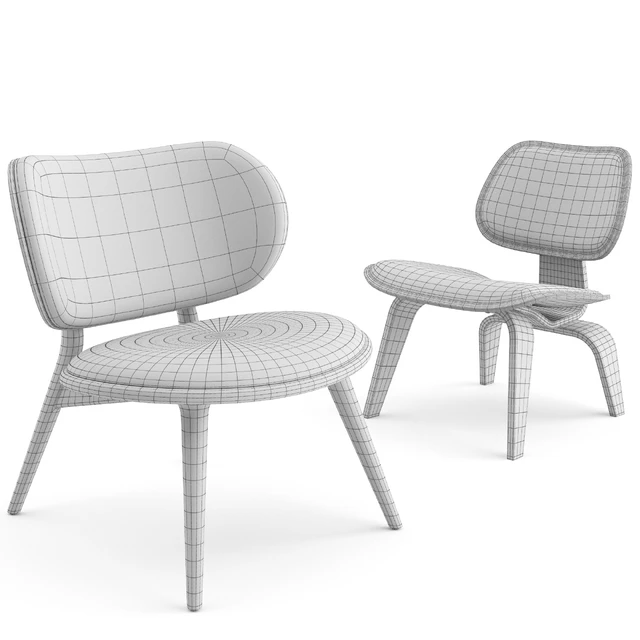 Scandinavian Lounge Chairs by Mater and Vitra — Descargar