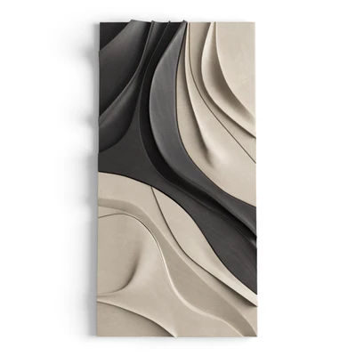 Wall two-color 3d panel for home decor — Ver 6