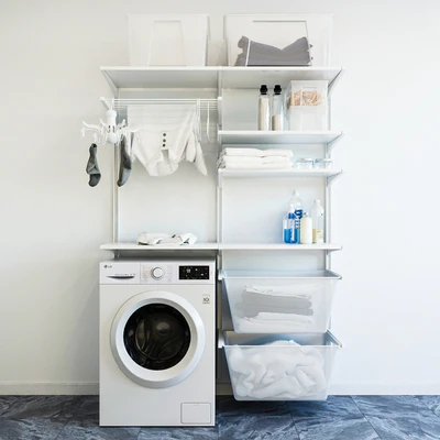 IKEA wall module ikea BOAXEL БОАКСЕЛЬ / washing machine — Ver 1