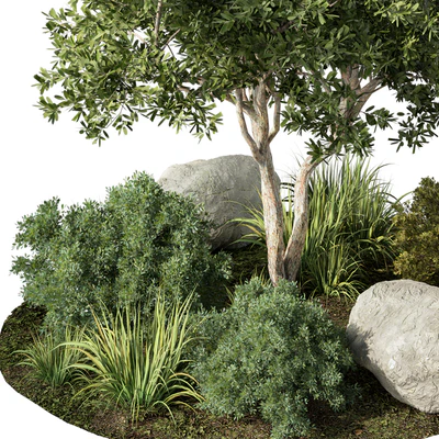 Outdoor Garden Plants Set.41 — Ver 4