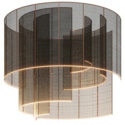 Decorative ceiling with lighting 002 — View 4