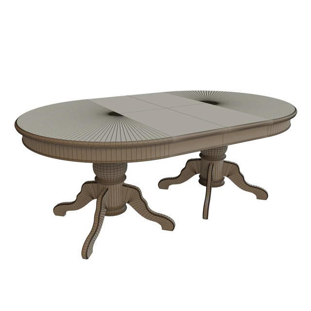 Threaded Dining Table 03 — Descargar