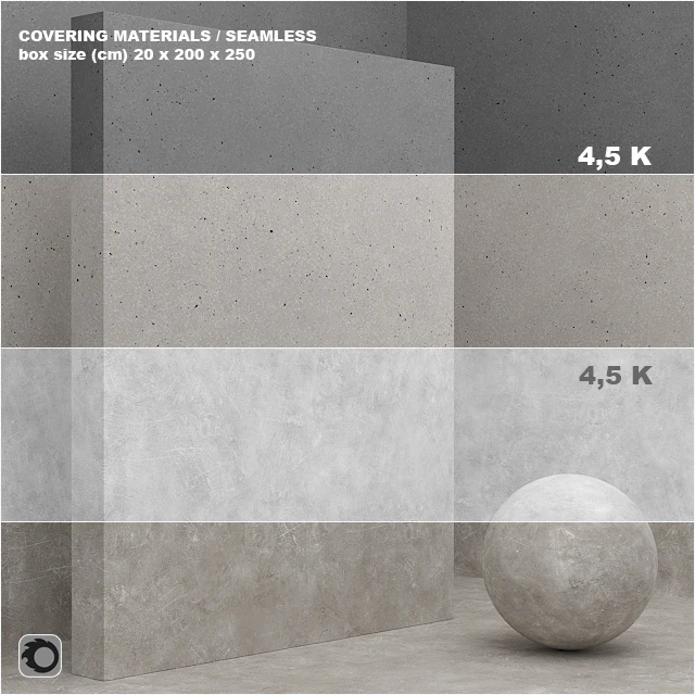 Material (seamless) - coating, concrete, plaster set 49 — Download