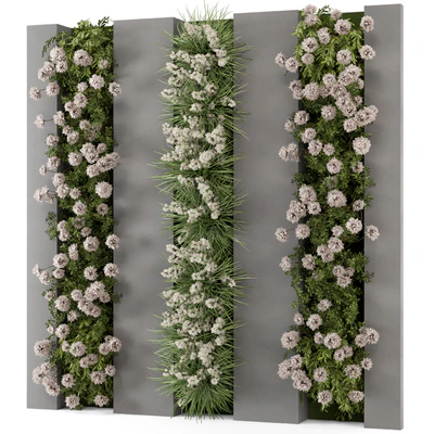 Outdoor Wall  Vertical Garden Set - Set 1082 — Вид 1
