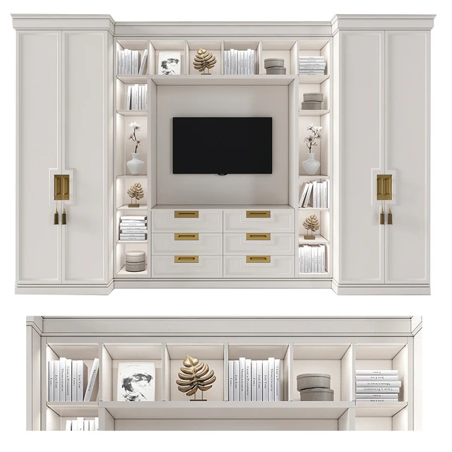 Cabinet with tv area 3 — Descargar