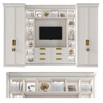 Cabinet with tv area 3 — Ver 1