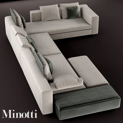 Диван Yang Modular Sofa Minotti — Вид 3