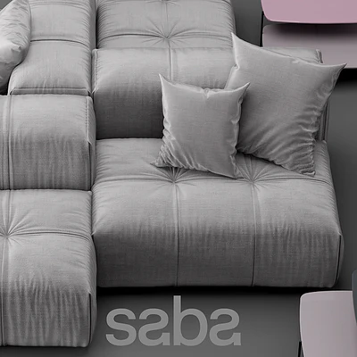 Sofa Saba Italia pixel — Ver 3