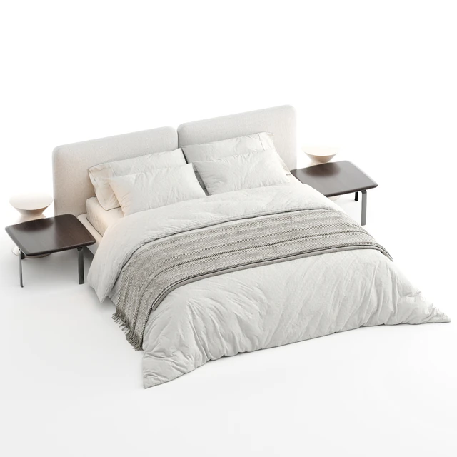 Bed Minotti Tatlin Cover — Descargar