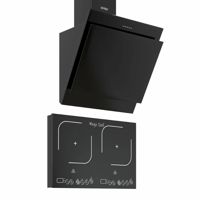 Induction Cooktop Mega Chef and Range Hood — Скачать
