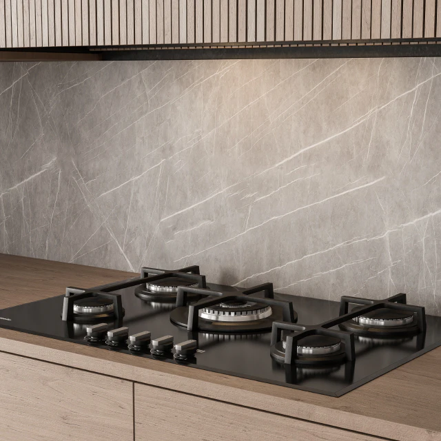Kitchen Modern - Black and Wood 76 — Descargar