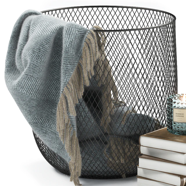METAL BASKET DECOR 08 — Descargar