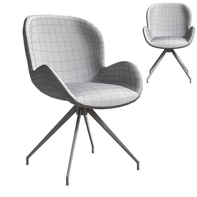 Boucle dining chair — Скачать