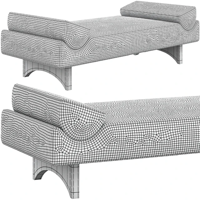 Daybed by Kevin Walz for Ralph Pucci — Скачать