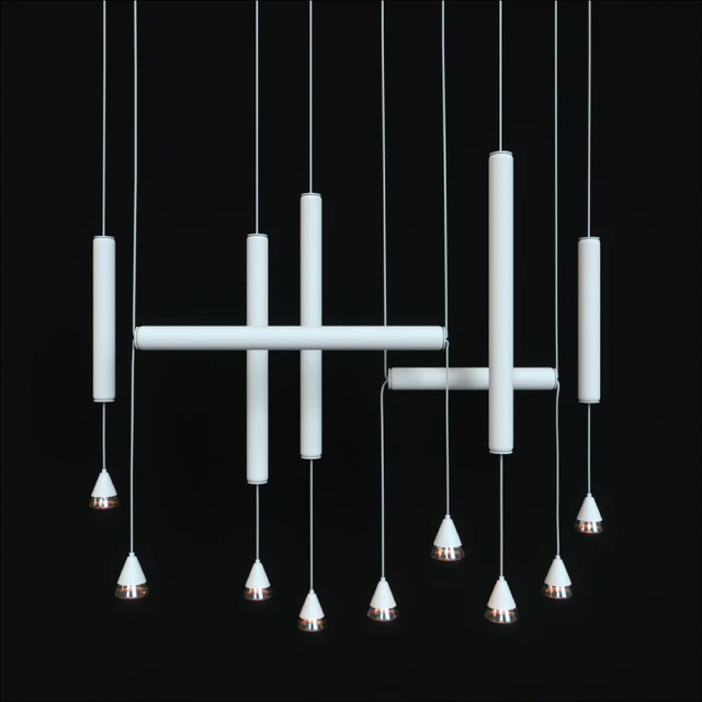 Pendant lamp BROKIS PURO WHITE — Скачать