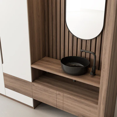 Bathroom Set Stone Wall - Set 60 — Вид 4