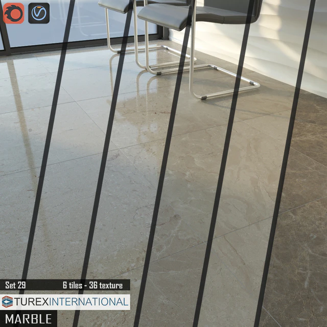 TUREX INTERNATIONAL Marble Tiles Set 29 — Descargar