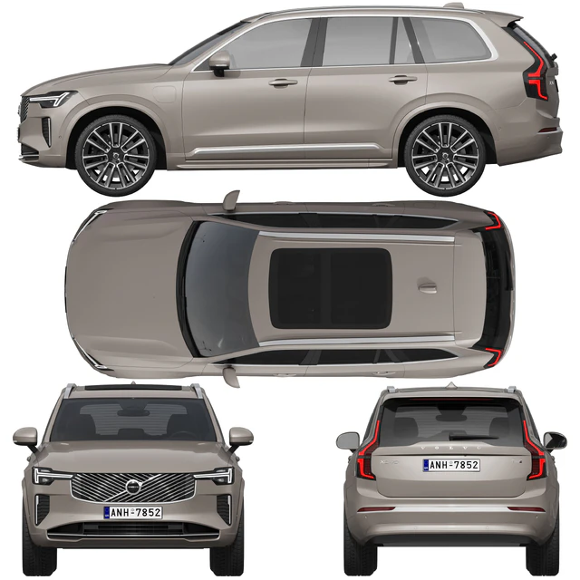 Volvo XC90 2025 — Descargar