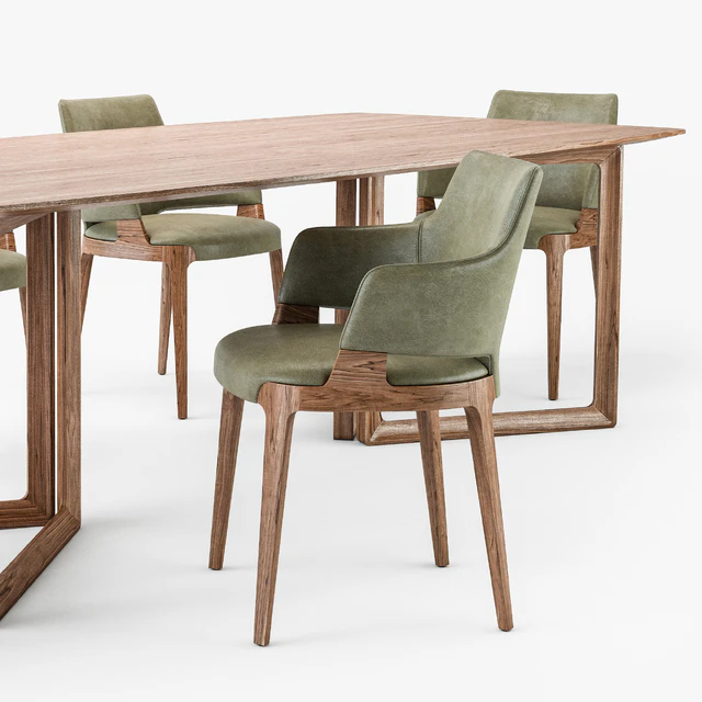Potocco Velis armchair Opus table — Скачать