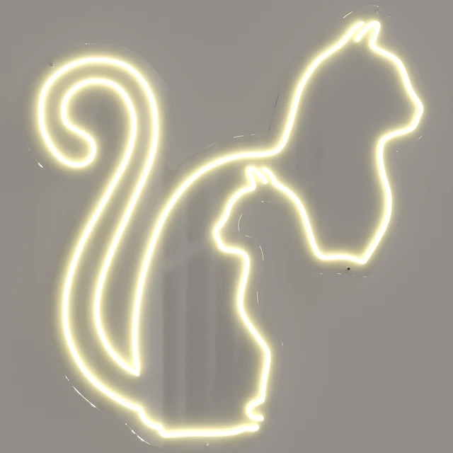 Set of neon lights Cats 01 — Descargar