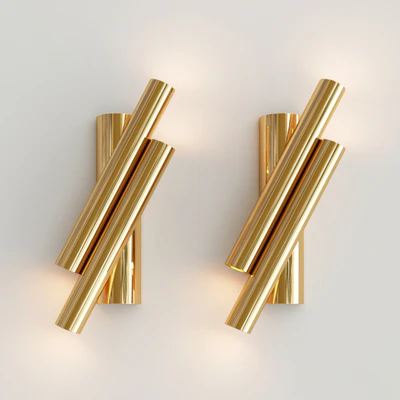 Two Oblique Rods Wall — Вид 3