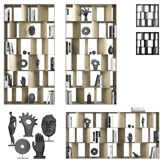 Nautilus Cattelan Italia Bookcases — Скачать