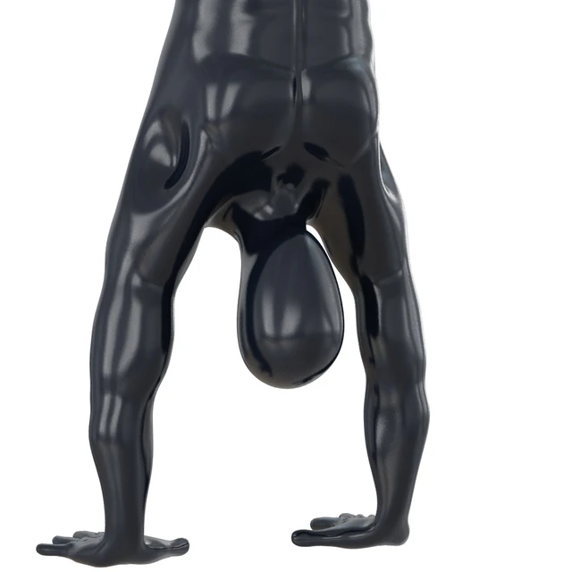 Male mannequin standing on hands 122 — Скачать