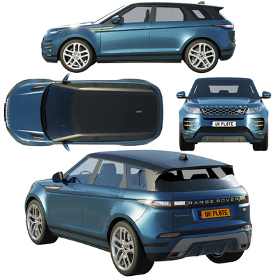 Land Rover Range Rover Evoque R-dynamic 2019 — Ver 2